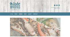 Desktop Screenshot of lakehousewhiterock.com