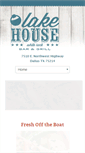 Mobile Screenshot of lakehousewhiterock.com